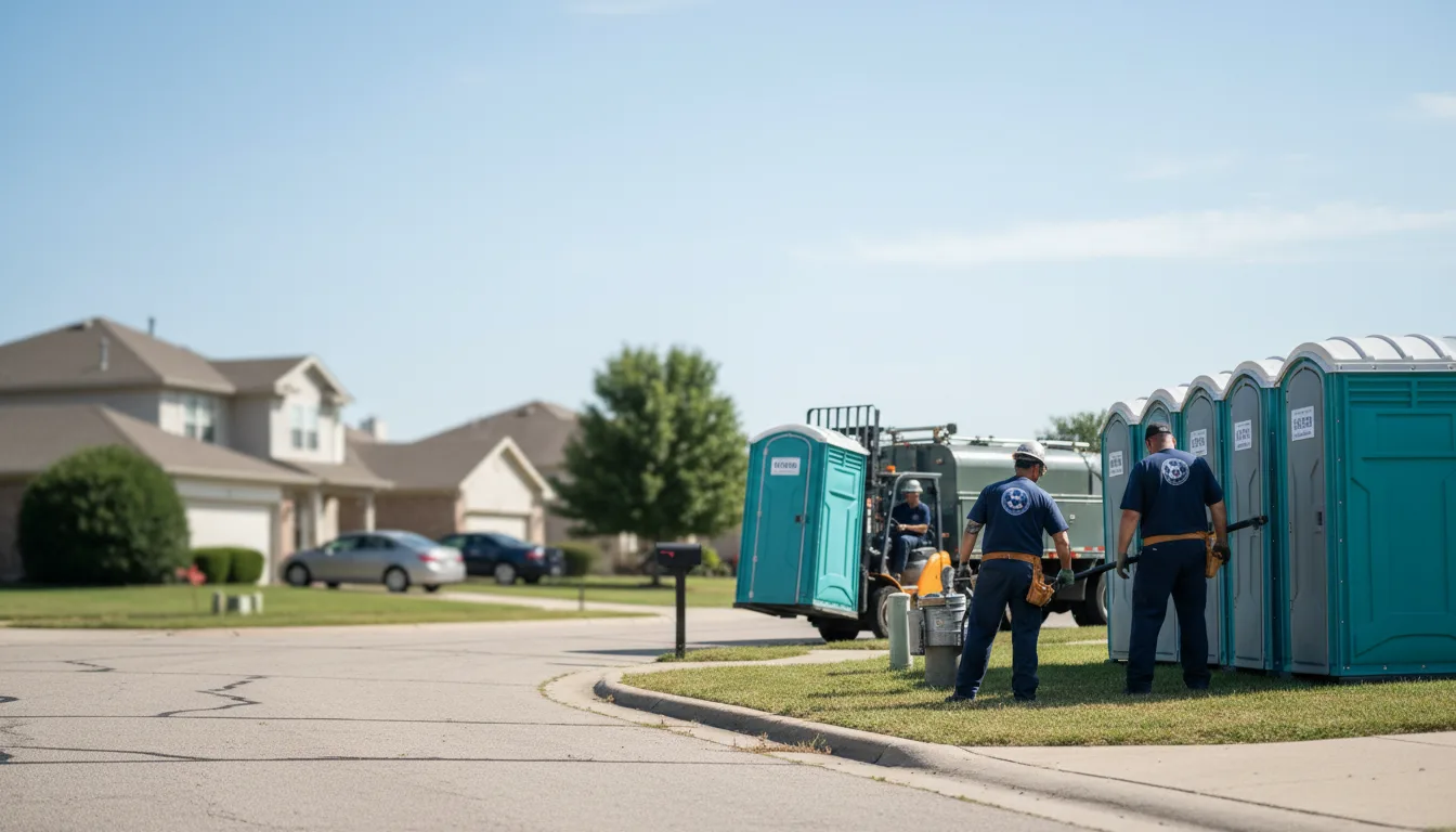 Porta Potty Rental in Tarzan, TX near me